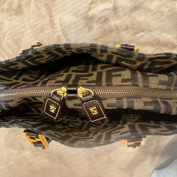 Fendi Zucca top handle. Great condition - Picture 7 of 13